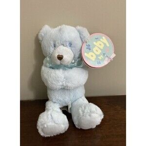 First & Main Blue Teddy Bear Baby Dean 2782 NWT 9 Inches